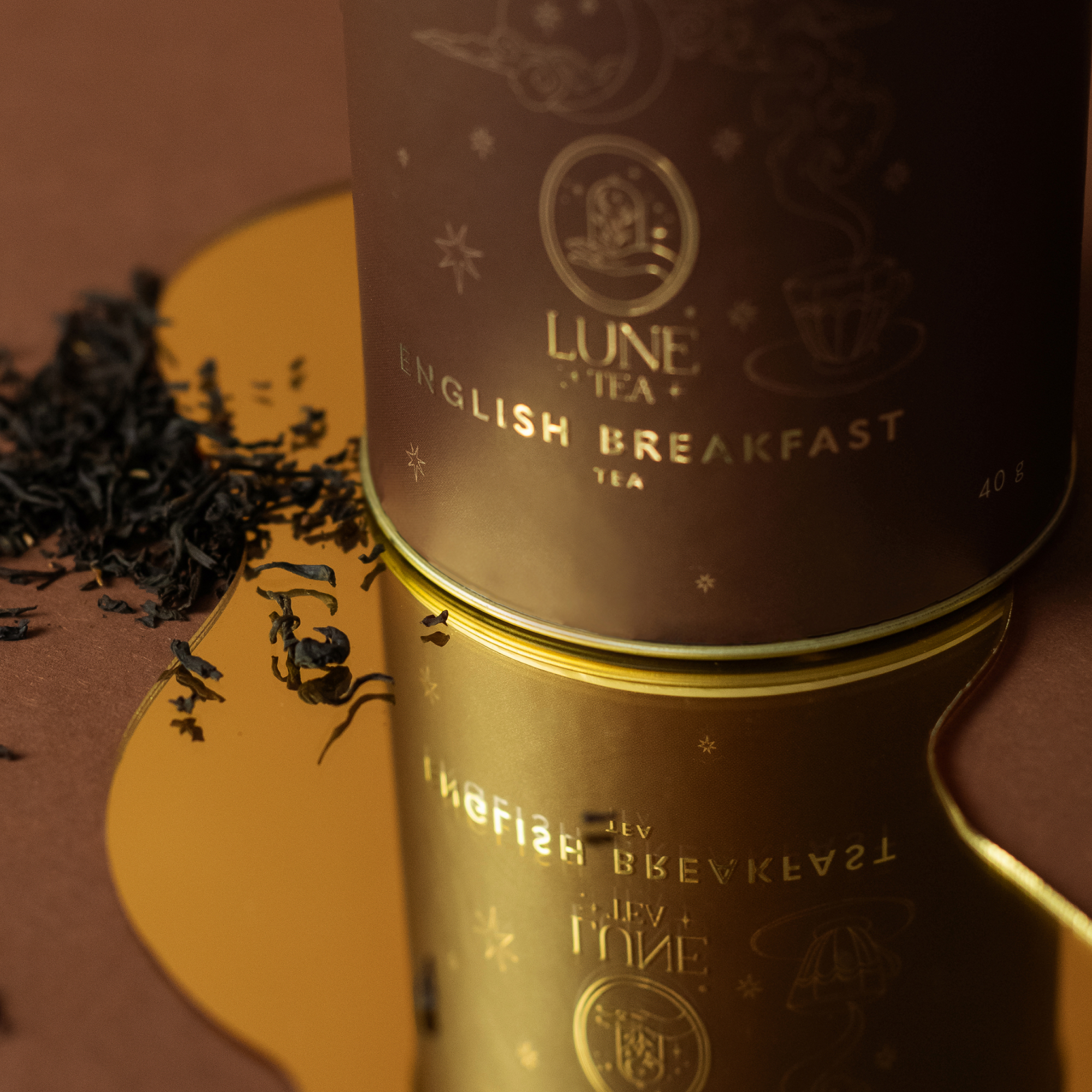 Petit déjeuner anglais – thé noir en feuilles