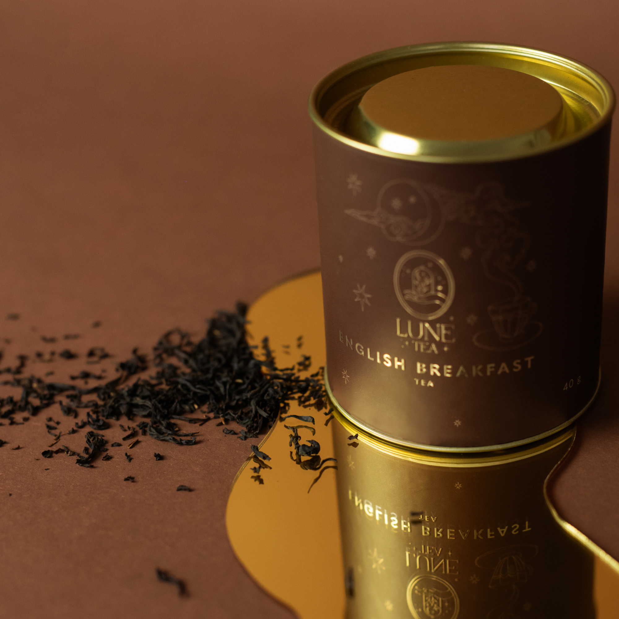 Petit déjeuner anglais – thé noir en feuilles