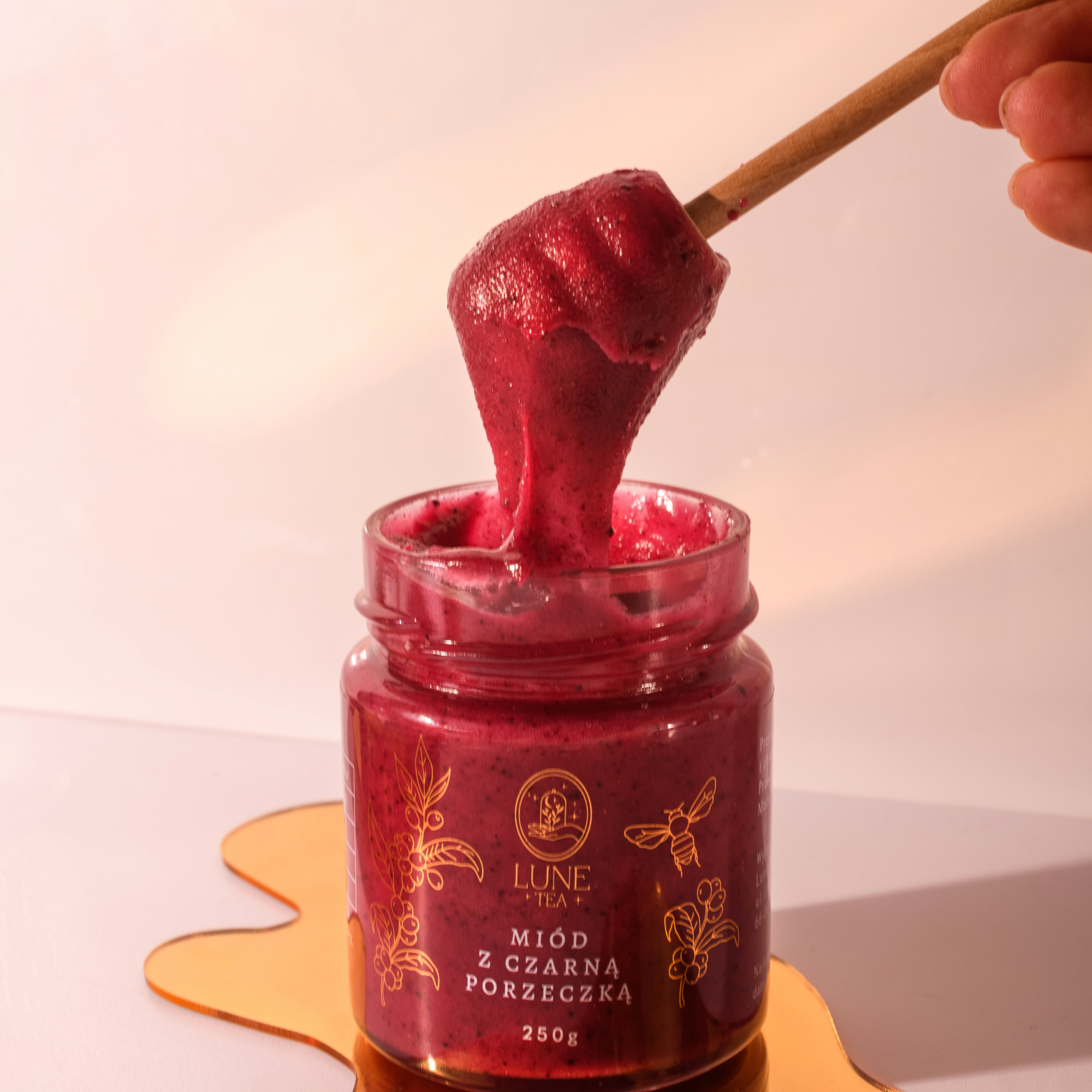 Miel au cassis