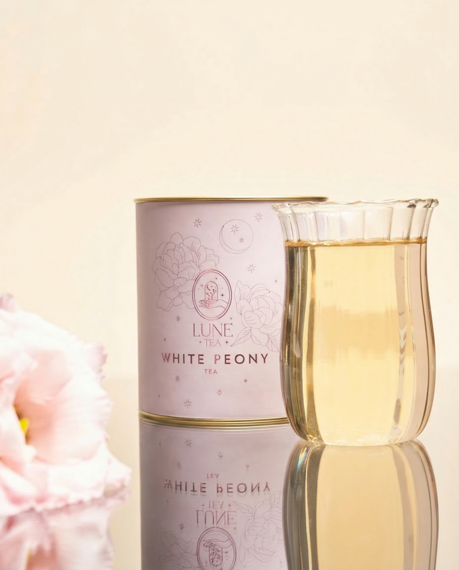 Pivoine blanche – thé blanc en feuilles